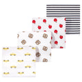 Unisex Flannel Receiving Blankets Bundle, Metropolitan Dream