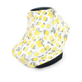 Girls Car Seat Canopy, Citrus Zest