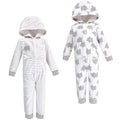 Unisex Fleece Coveralls, Pachyderm Slate