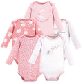 Girls Long Sleeve Bodysuits, Blush Elephant Parade