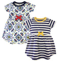 Girls Organic Dresses Set, Glazed Terra
