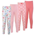 Girls Organic Cotton Leggings Set, Spring Monarchs
