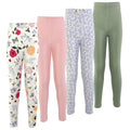 Girls Organic Cotton Leggings Set, Butterfly Meadow