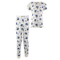 Unisex Organic Snug Fit Pajama Set, Wildwood Friends