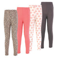 Girls Organic Cotton Leggings Set, Wildcat Hearts