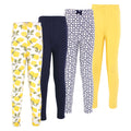 Girls Organic Cotton Leggings Set, Sunny Orchard