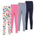 Girls Organic Cotton Leggings Set, Prehistoric Pals