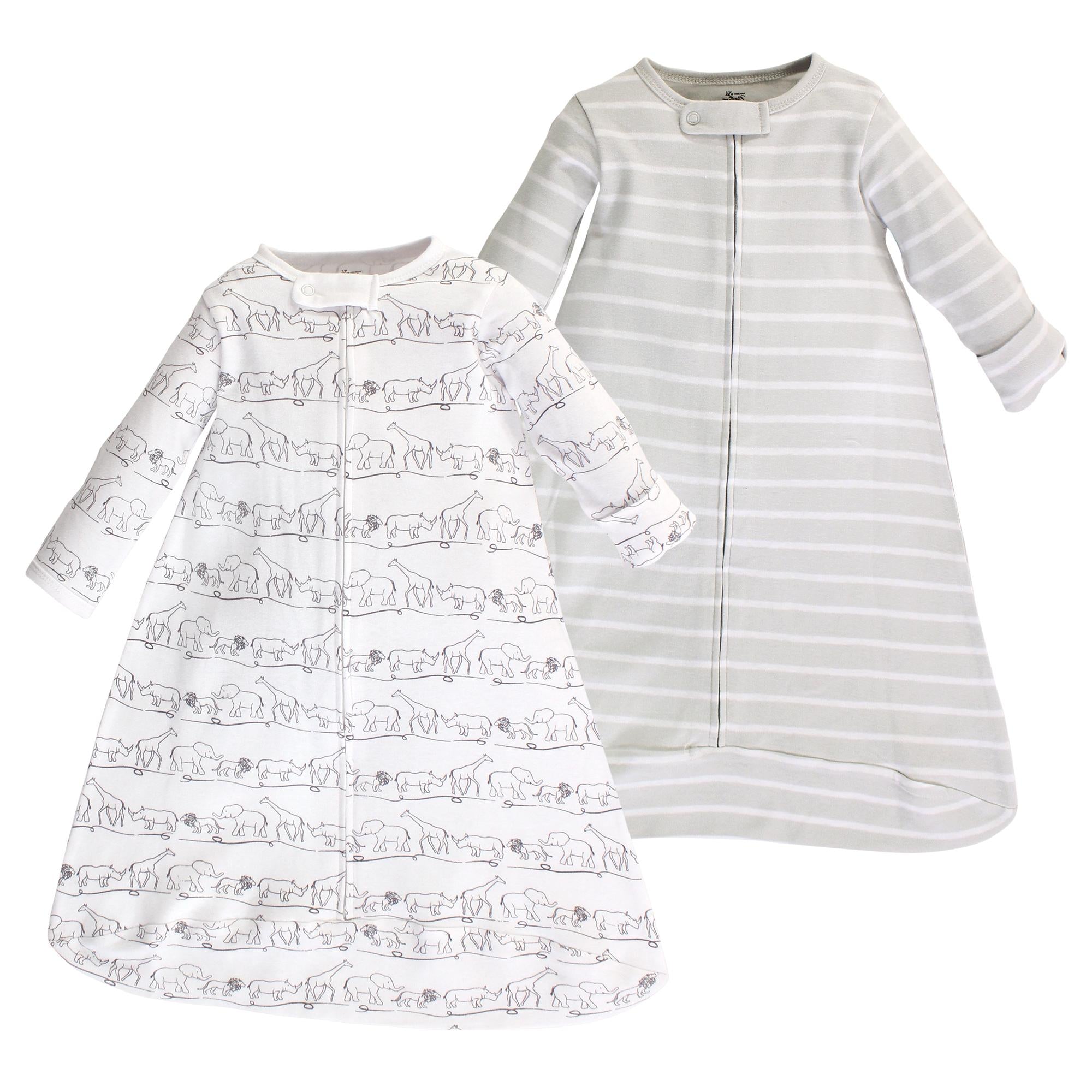 Unisex Organic Long Sleeve Sleep Sack, Jungle Trek