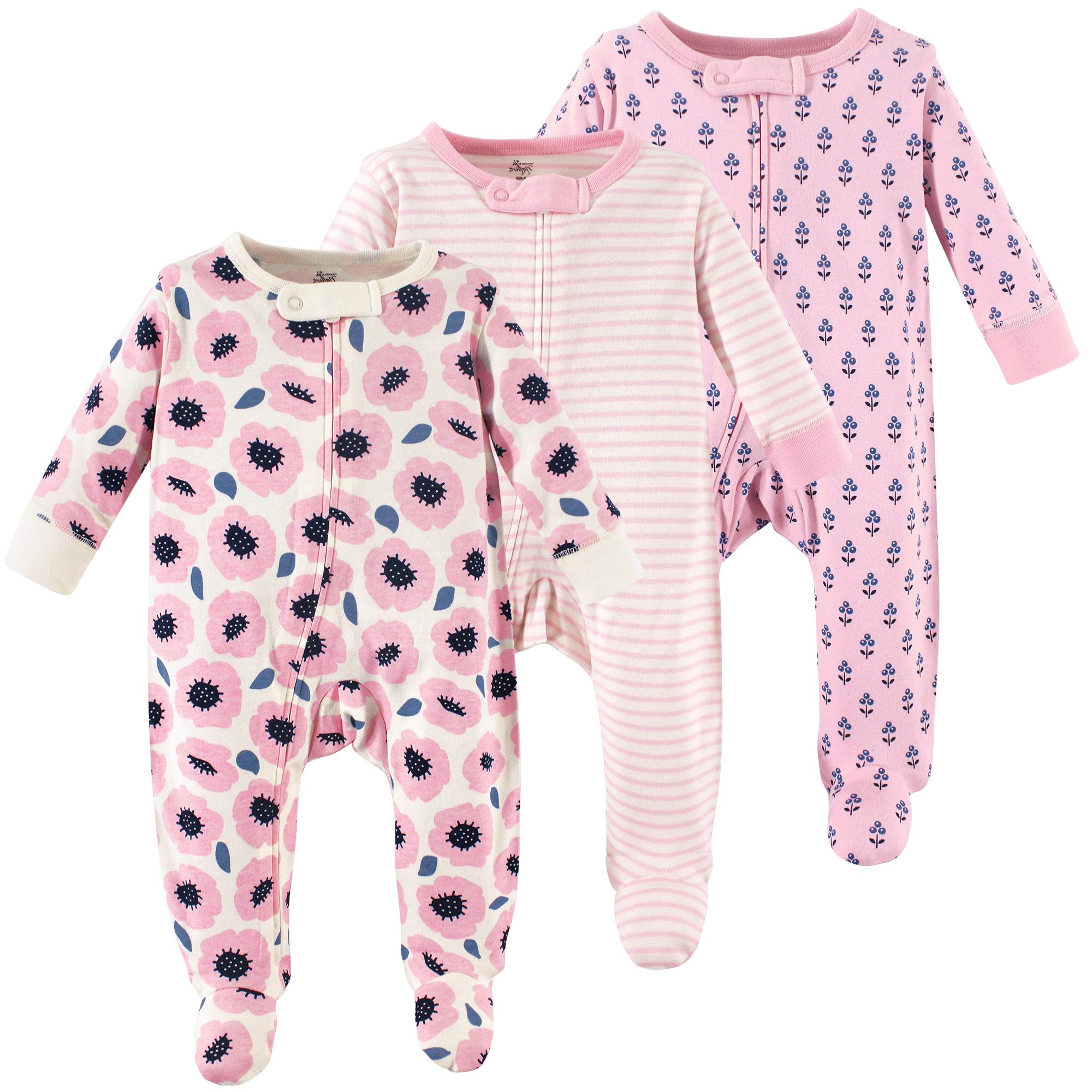 Girls Organic Jumpsuit, Spring Petals