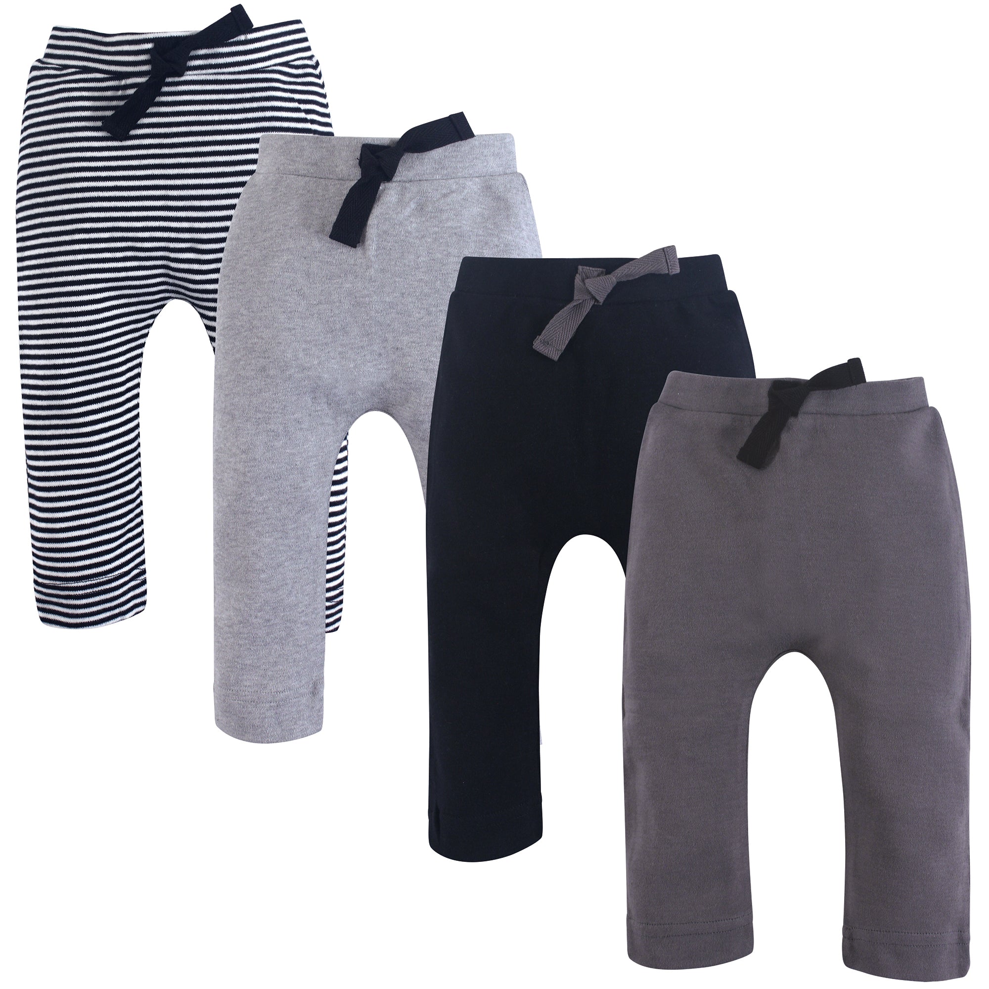Boys Organic Pants Set, Midnight Ash