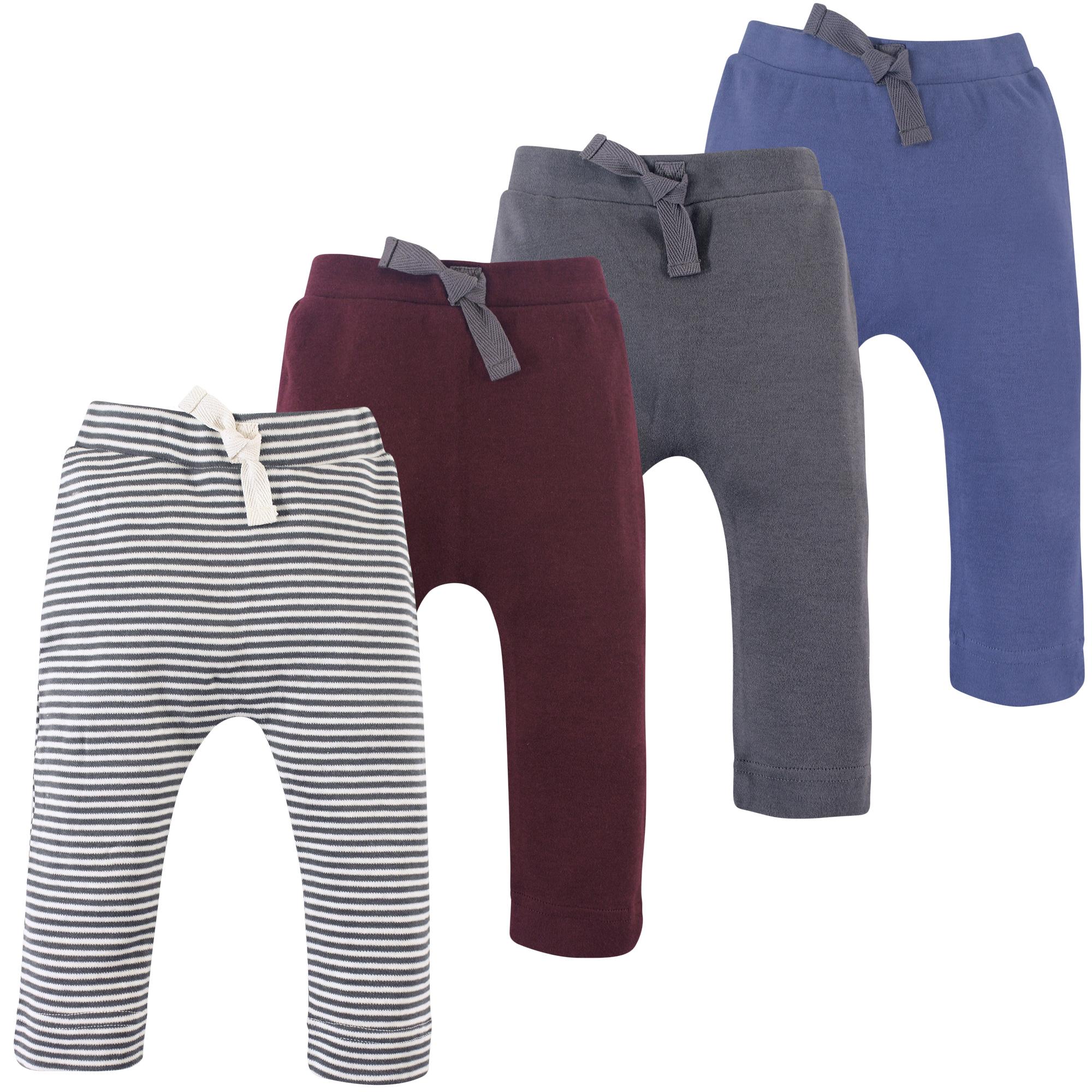Boys Organic Pants Set, Shadow Berry