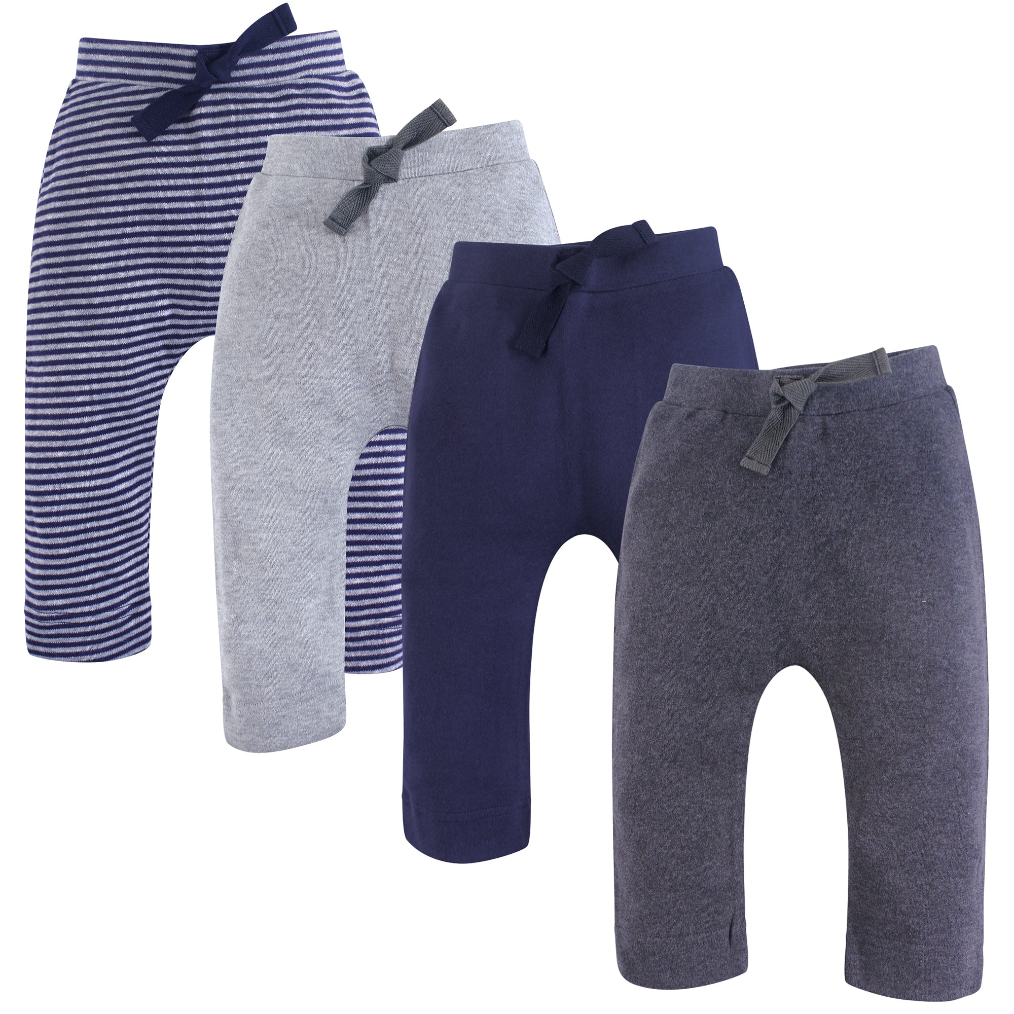 Boys Organic Pants Set, Midnight Smoke