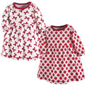Girls Organic Dresses Set, Blush Ribbons