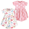 Girls Organic Dresses Set, Spring Monarchs