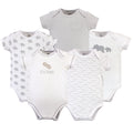 Unisex Organic Essentials Bodysuits, Parading Pachyderms