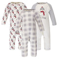 Unisex Organic Cotton Jumpsuits, Frosty Friend