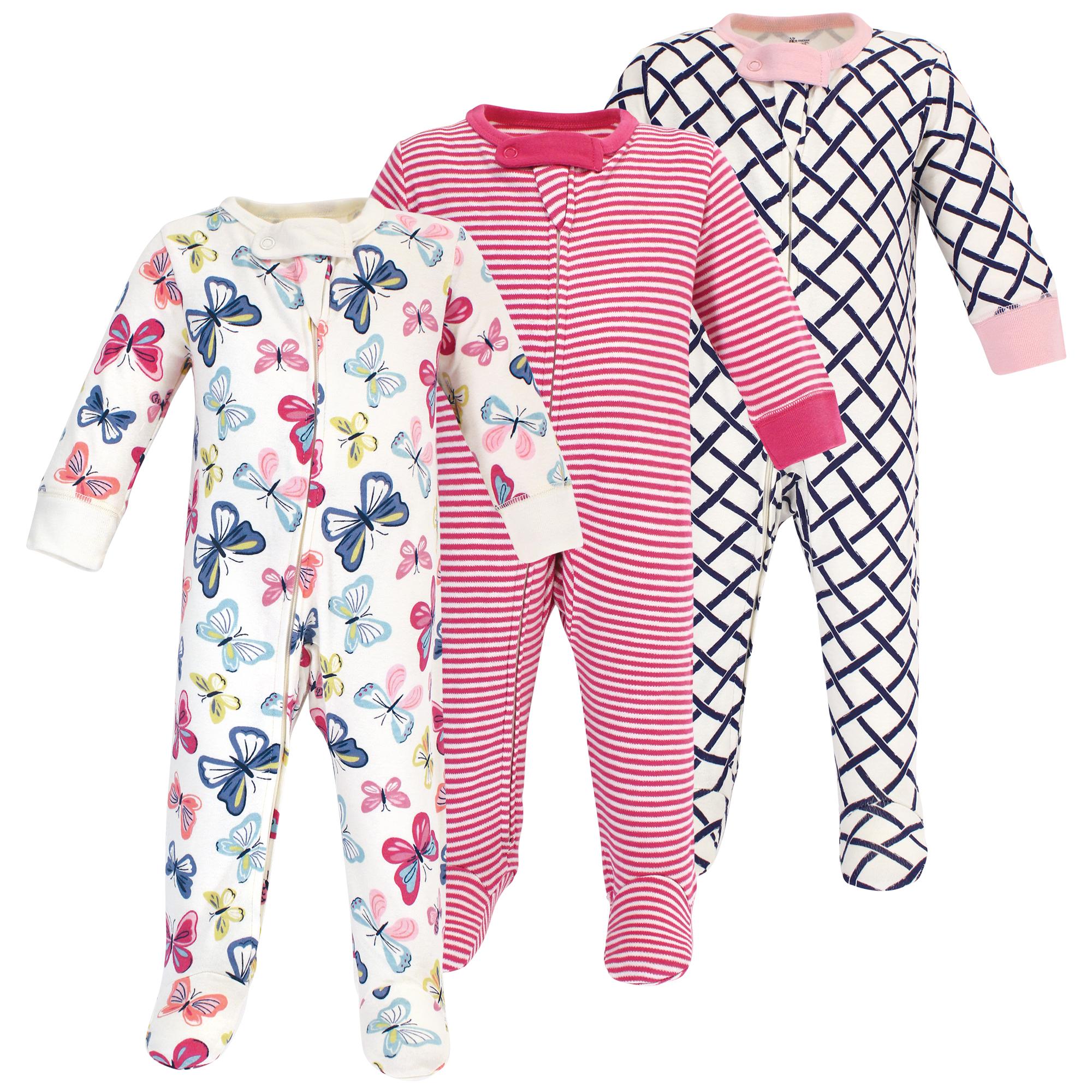 Girls Organic Jumpsuit, Vivid Monarchs