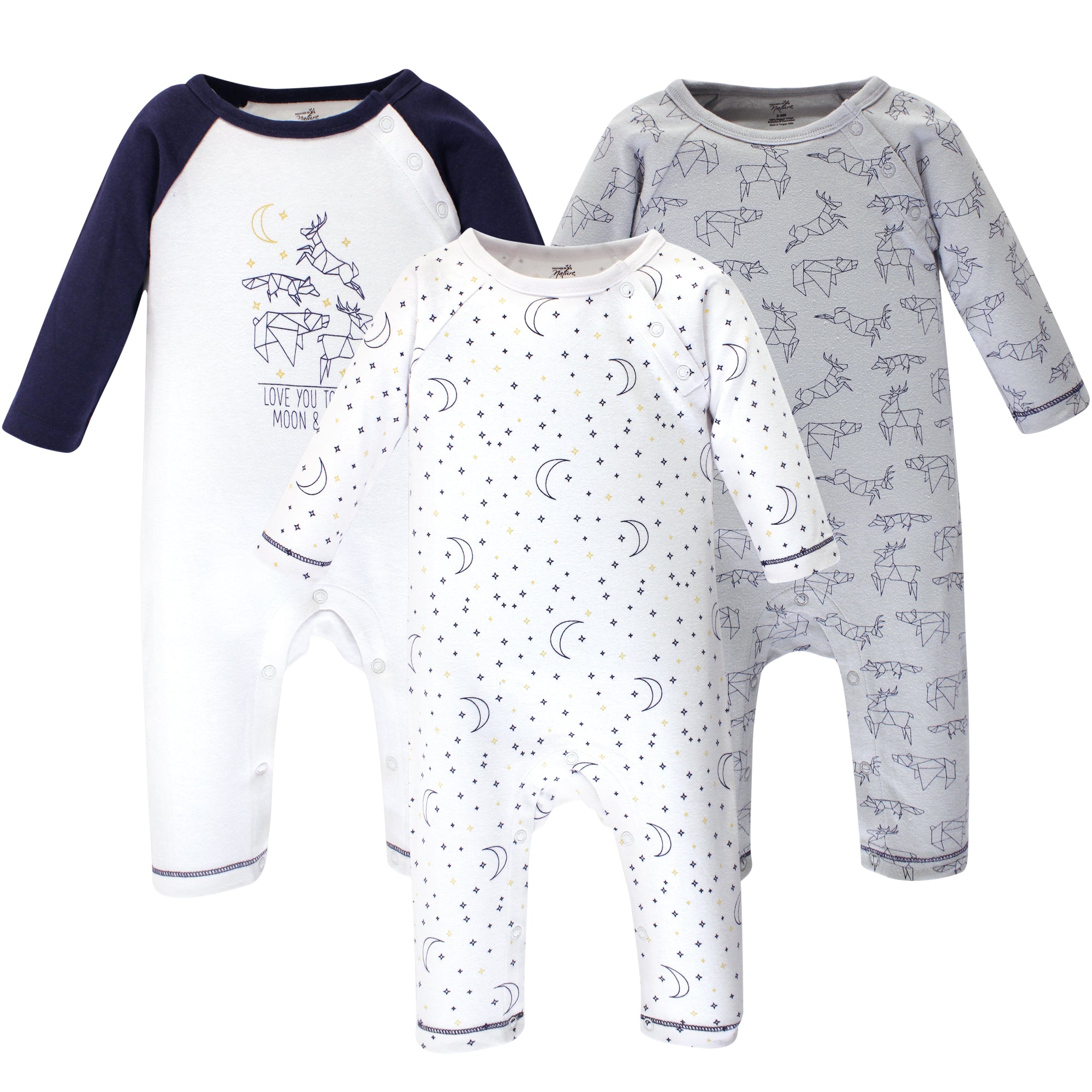 Boys Organic Cotton Jumpsuits, Starry Night