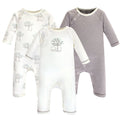 Unisex Organic Cotton Jumpsuits, Silver Aspen