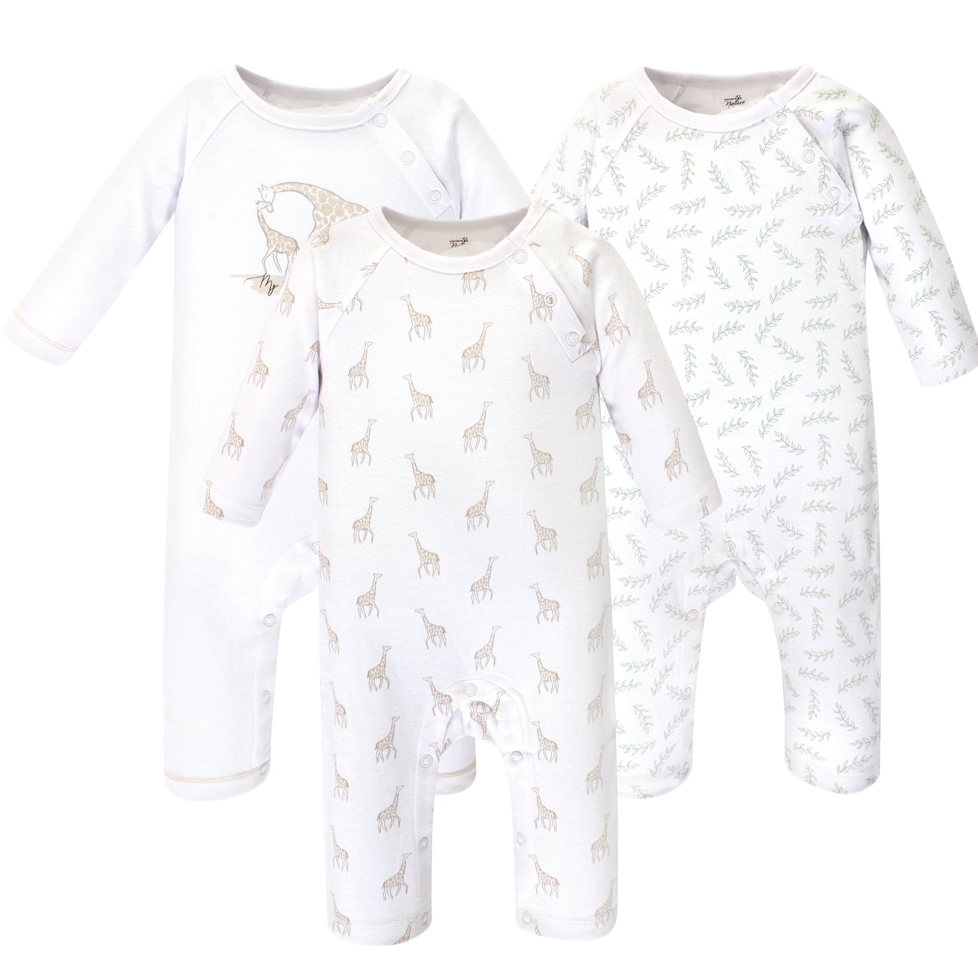 Unisex Organic Cotton Jumpsuits, Spotted Savannah Friend