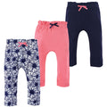 Girls Organic Pants Set, Summer Petal