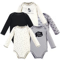 Boys Organic Long Sleeve Bodysuits, Lunar Glow