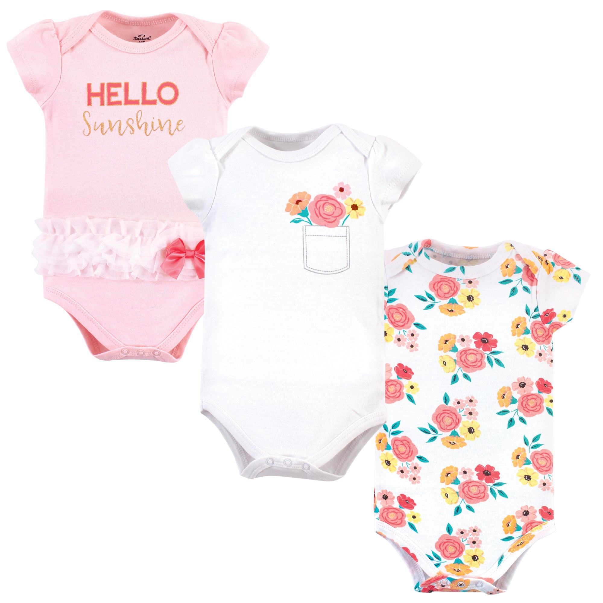 Girls Essentials Bodysuits, Blossom Pouch