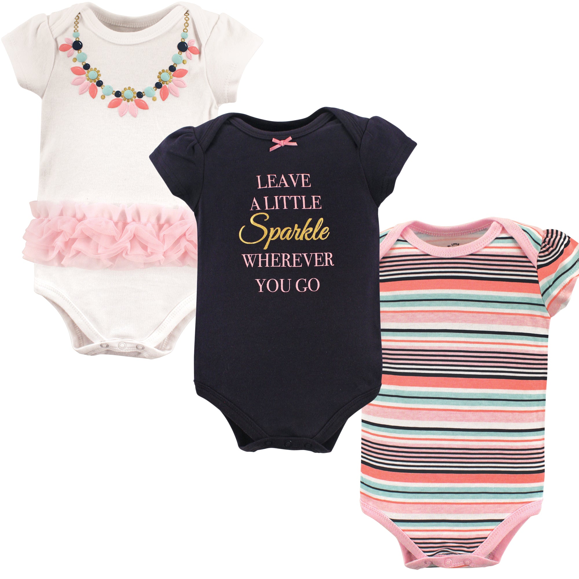 Girls Essentials Bodysuits, Glittering Jewel
