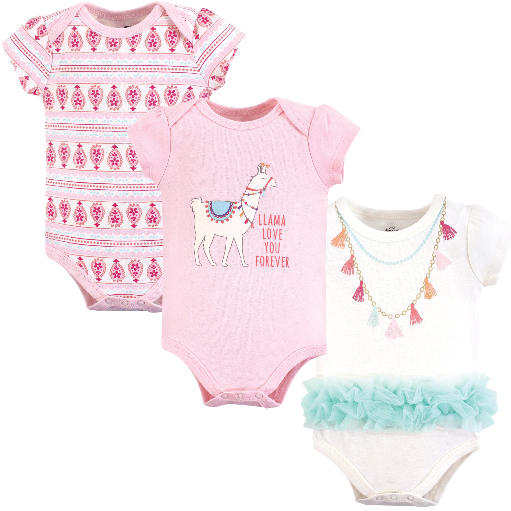 Girls Essentials Bodysuits, Alpine Llama