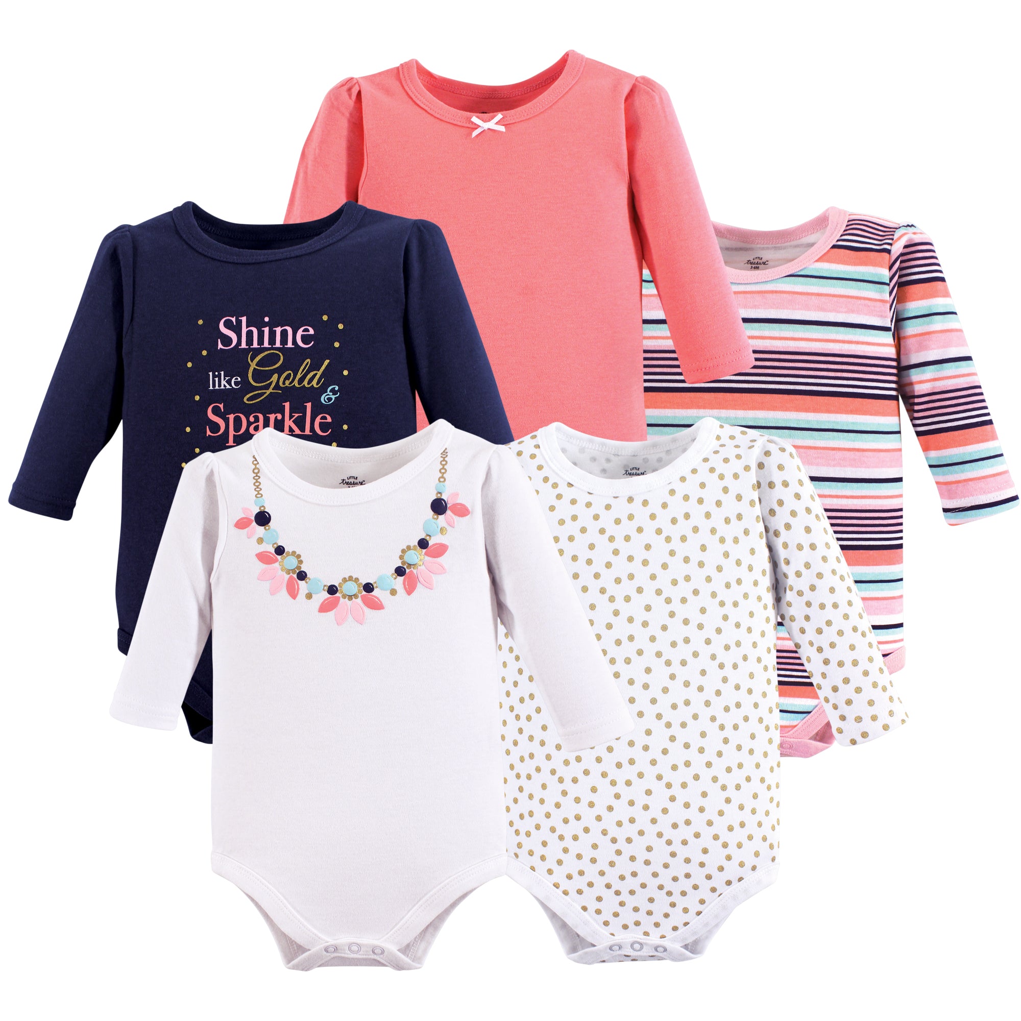 Girls Essentials Bodysuits, Glittering Jewel