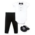 Boys Bodysuit, Pants and Shoes Bundle, Gala Tuxedo