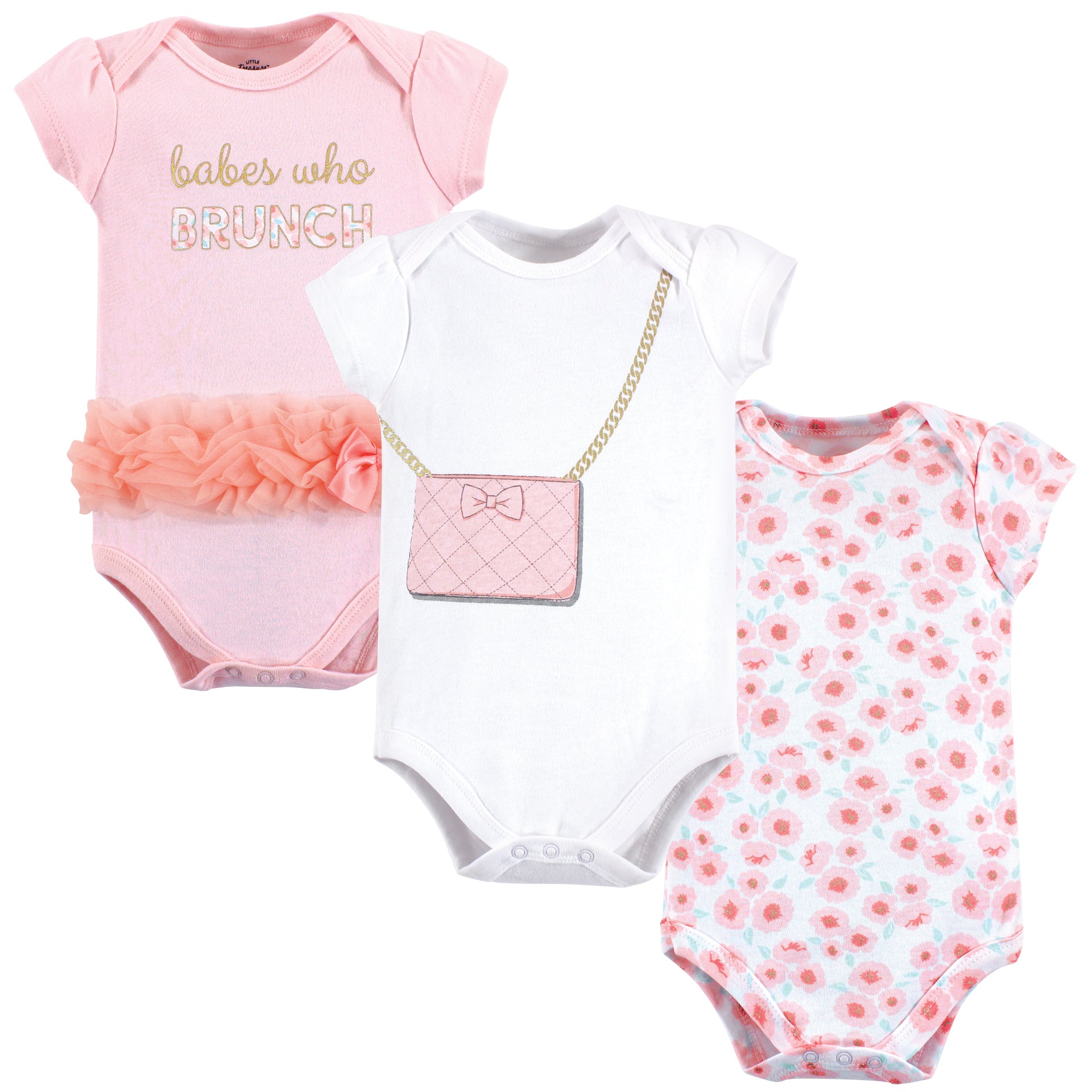 Girls Essentials Bodysuits, Sunday Morning Pink