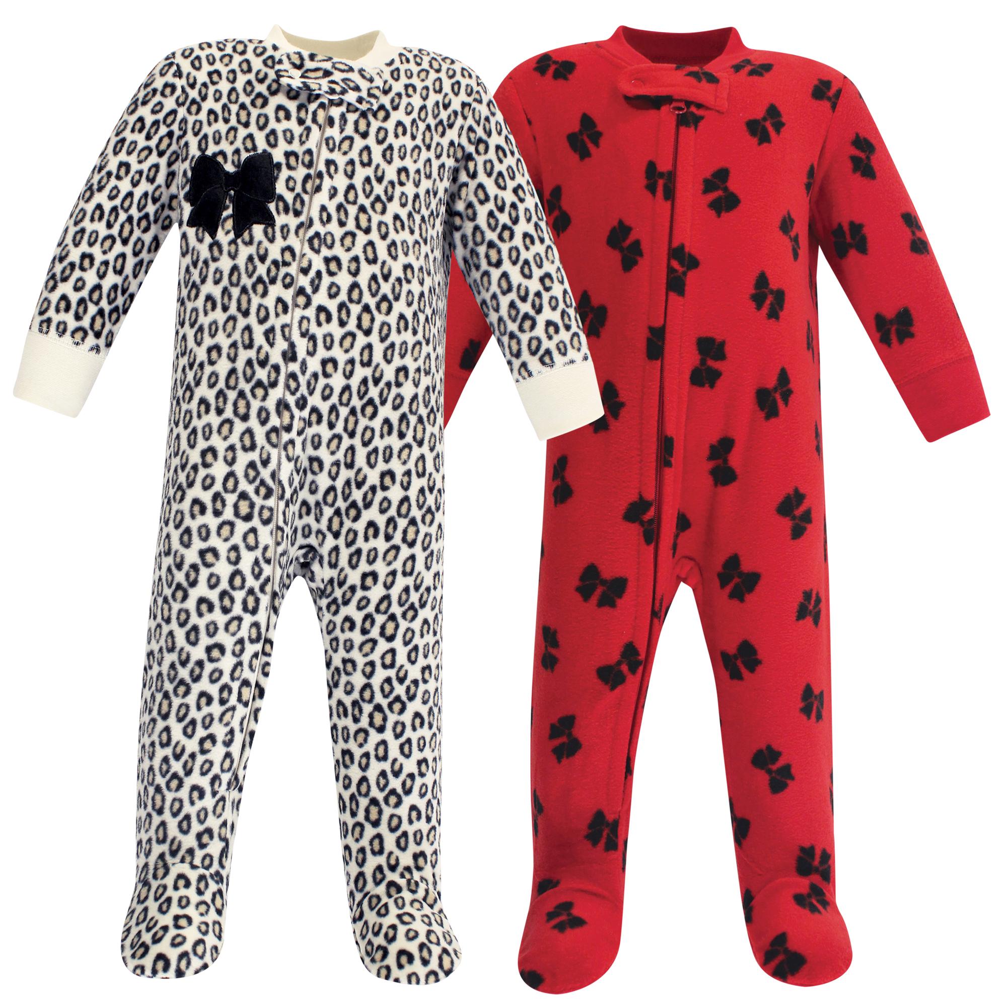 Girls Fleece Jumpsuits, Wildcat Bow Tiny