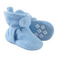 Boys Fleece Booties, Soft Sky