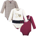 Girls Essentials Bodysuits, Gilded Heart Ivory Trio