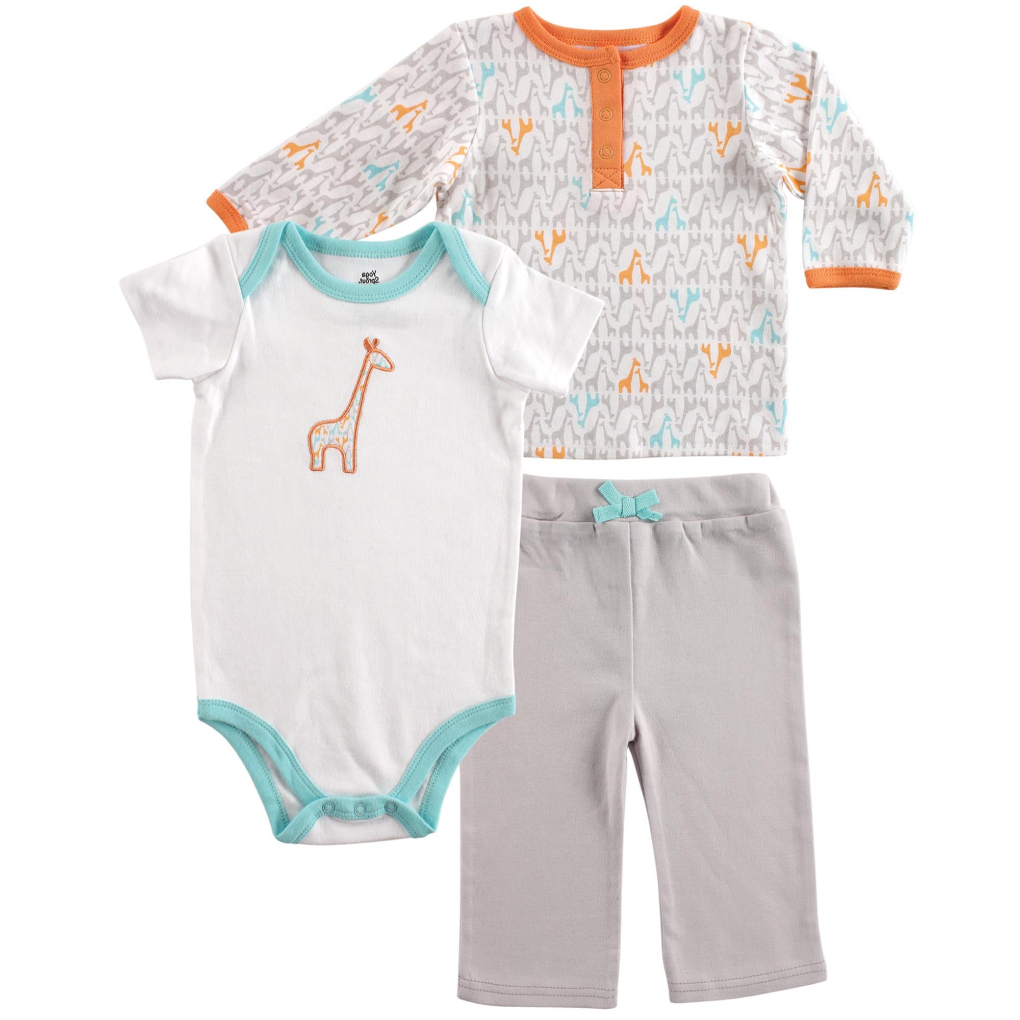 Unisex Baby Layette Essentials Set, Savannah Spots