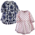 Girls Dresses, Azure Tribal Pattern